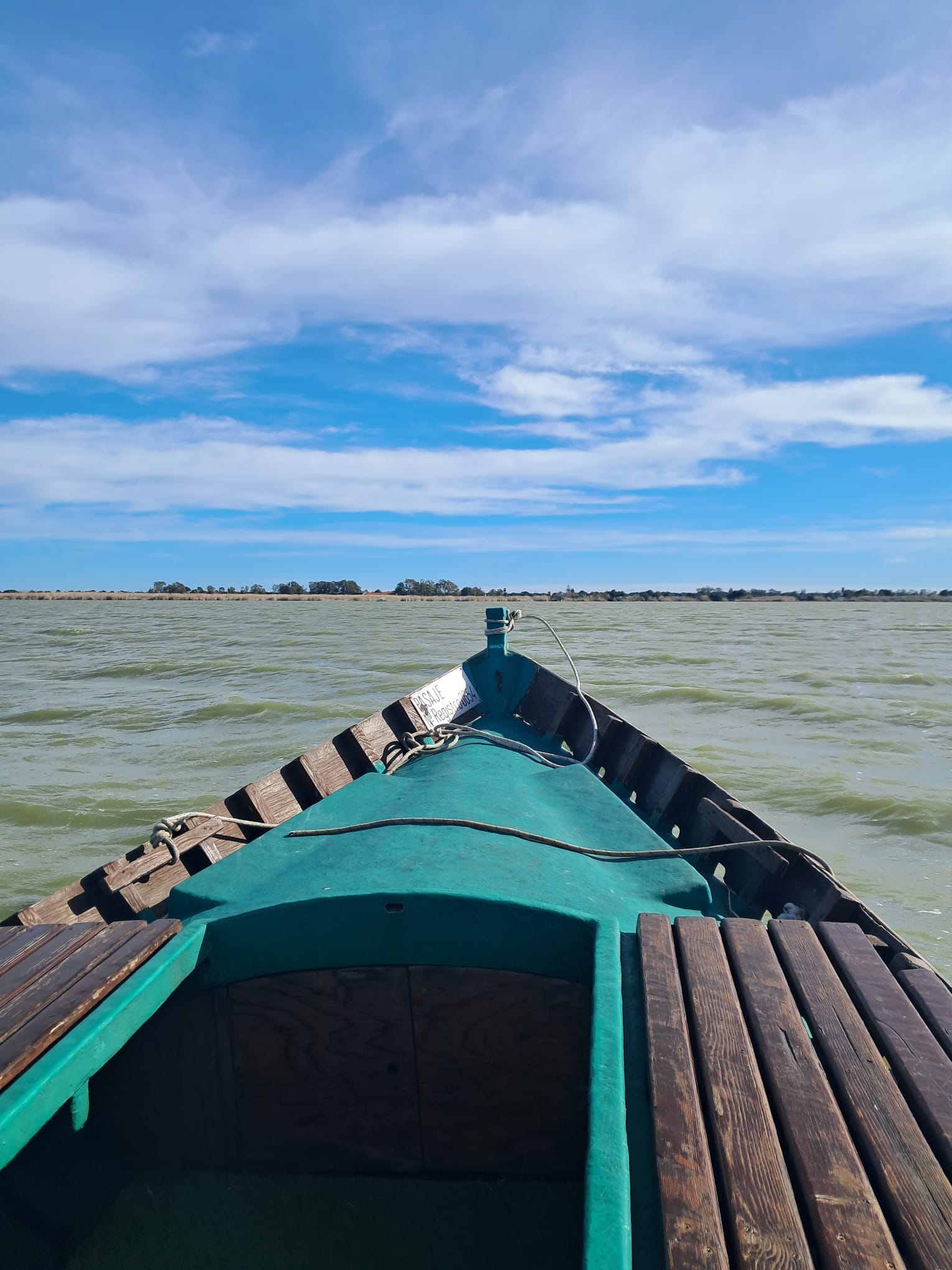 Albufera Valencia boat